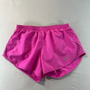 Nike‎ Women's Running Shorts Pink Dri-FIT Small 3" Inseam Athletic Lightweight